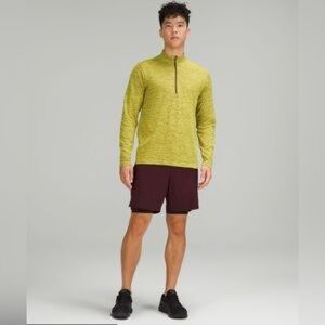 Lululemon Men’s Metal Vent Tech Sonic Yellow Half-Zip M